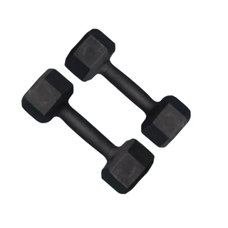 Par Halter Sextavado 2 Kg Pintado - 2 und totalizando 4 kg