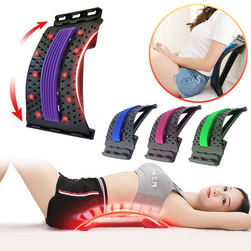 FisioBack® - Massageador de Lombar e Alongador Vertebral – produtoemdesconto