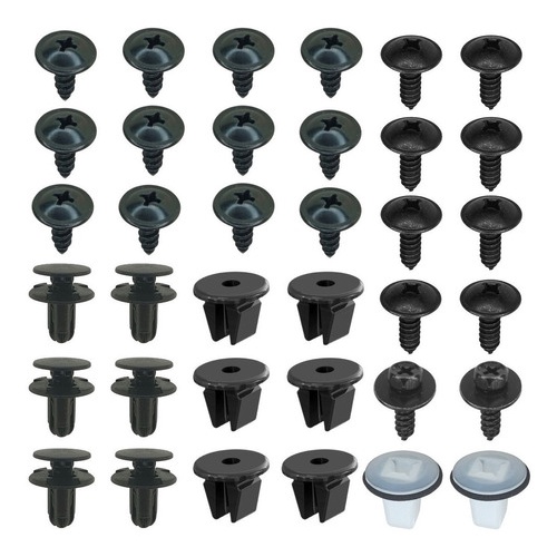 36 Pcs Grampo Parachoque Traseiro Hyundai Hb20 2020/2022