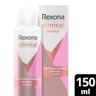 Desodorante Antitranspirante Aerosol Rexona Clinical 150ml - Unidade