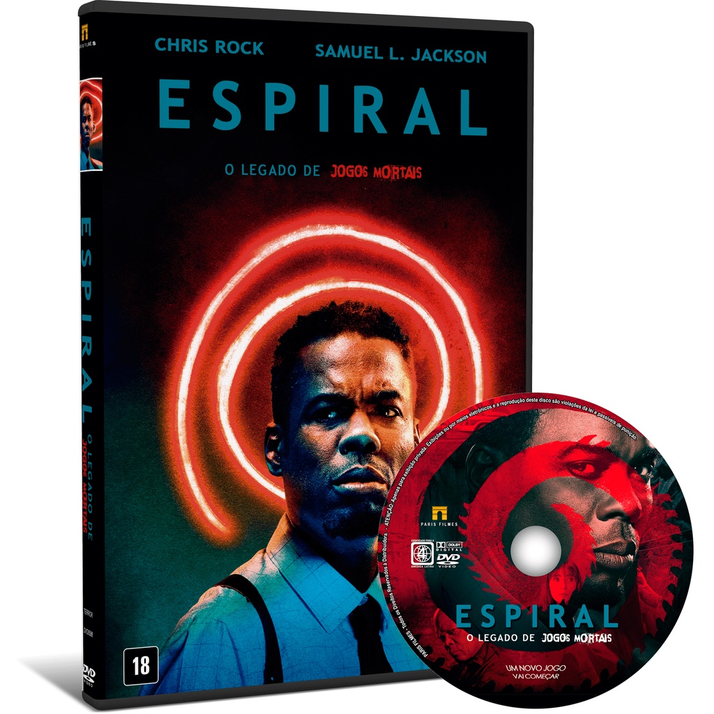 Espiral - O Legado de Jogos Mortais - DVD Capas