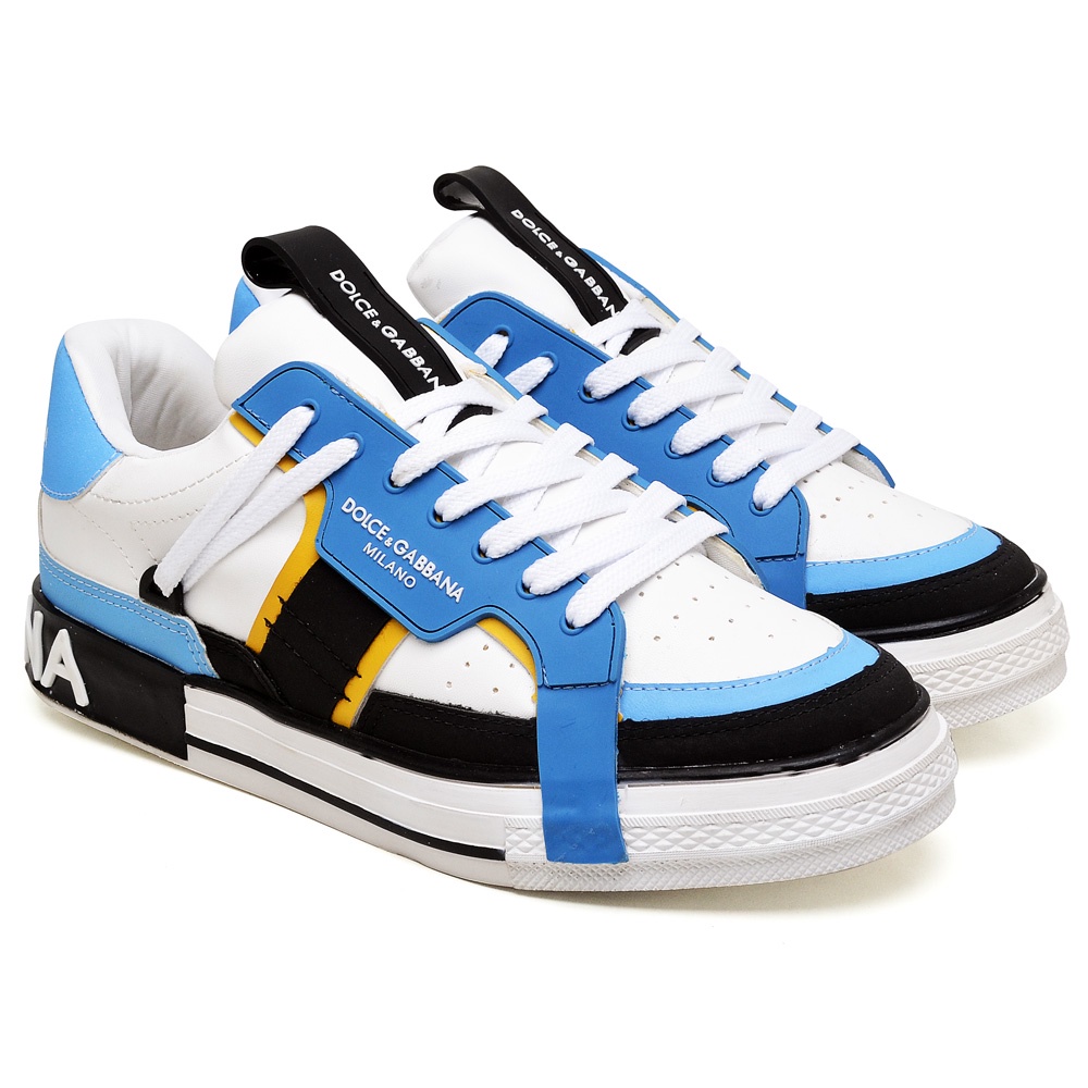 Tenis dolce hot sale gabbana azul