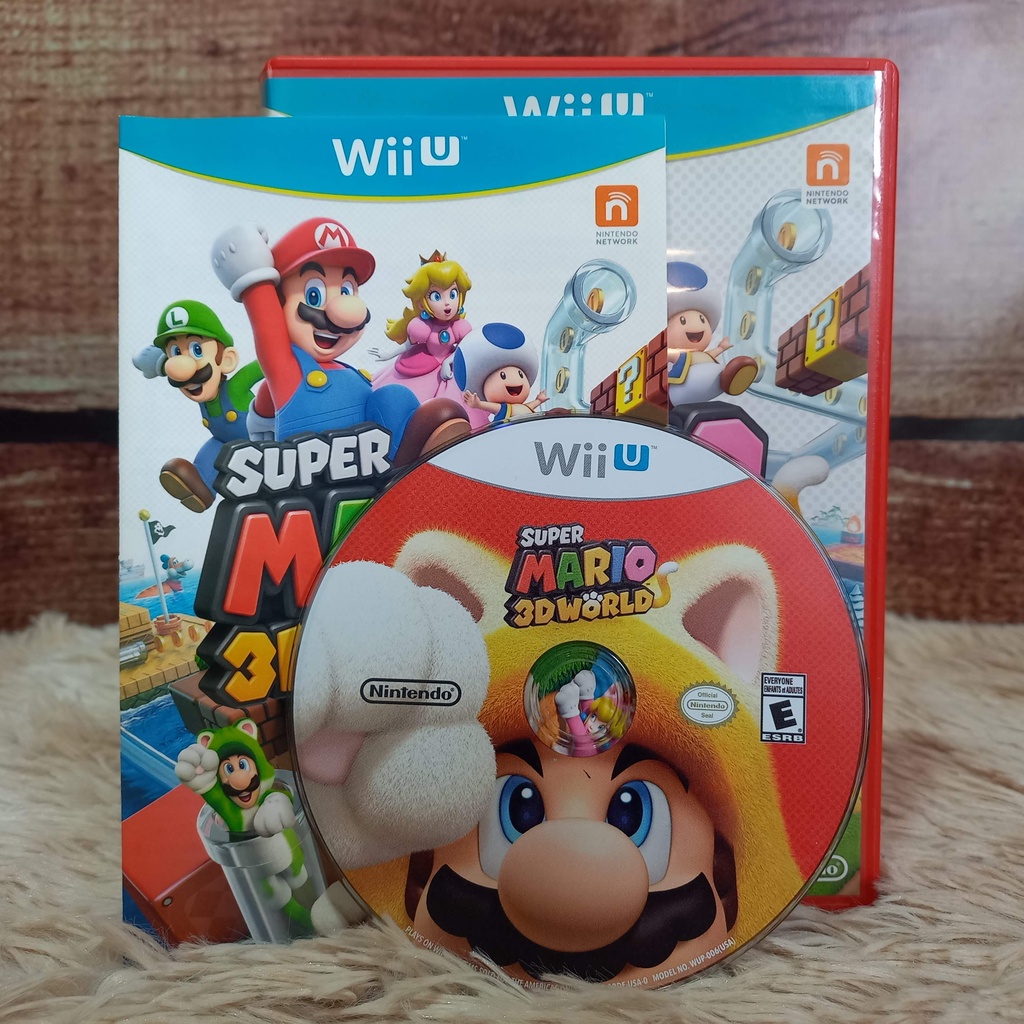 Super Mario 3D World Nintendo Selects Nintendo Wii U (Jogo Mídia