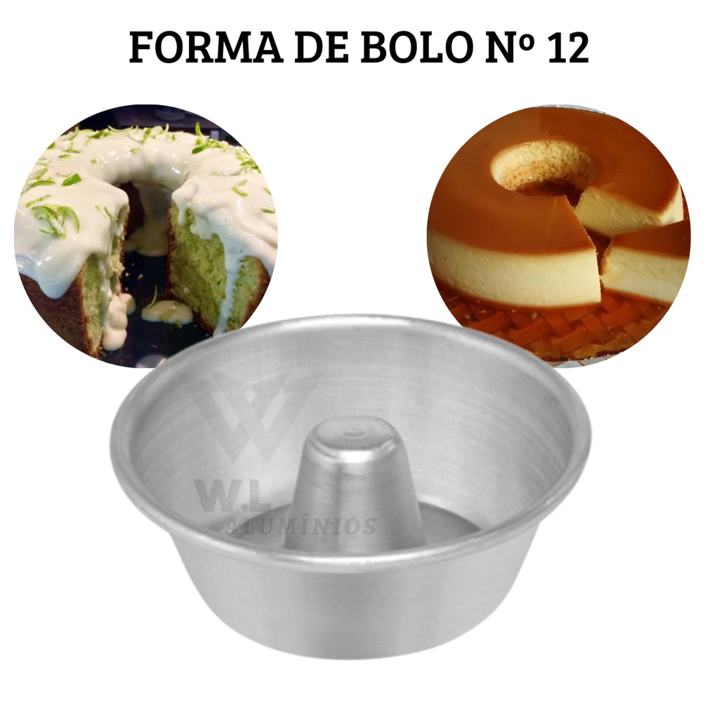 Forma de Mini Pudim - 12cm - Unidade