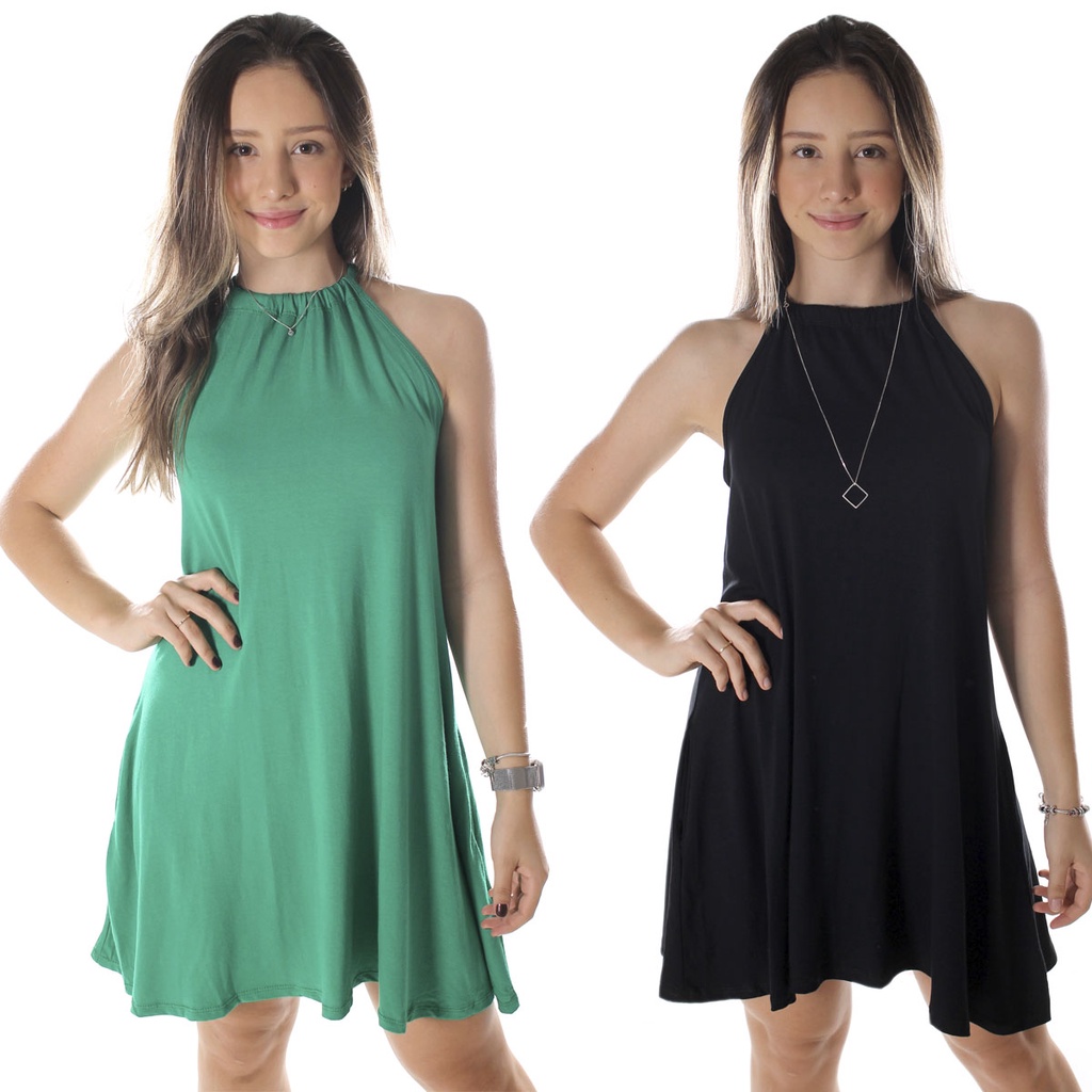 Vestido blogueira Moda malha com Amarração e bolso
