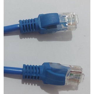 Cabo de rede patch cord internet montado 30 metros até 100 mps