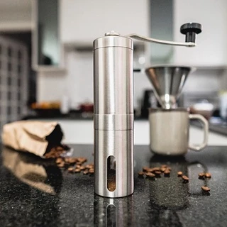 Moedor De Grãos Café Manual C/ Ajuste De Moagem Triturador de Grãos Portátil