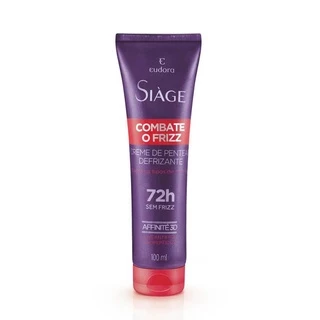 Leave In Eudora Siàge Combate o Frizz 100ml - Protetor Térmico