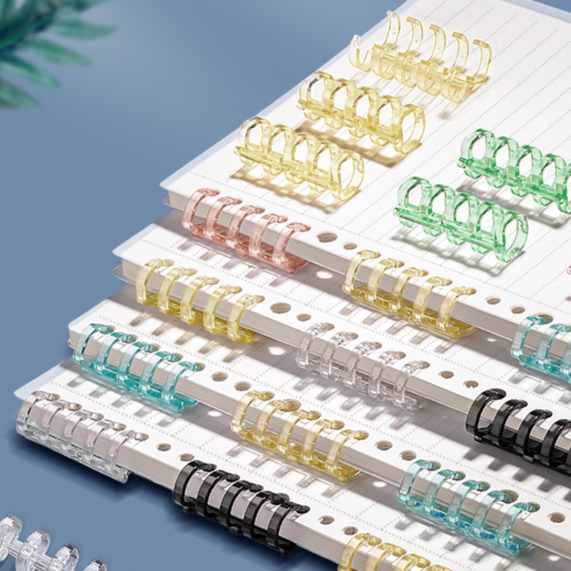 10 Peças plastificadora binder fichário a5 a4 b5 material escolar kawaii