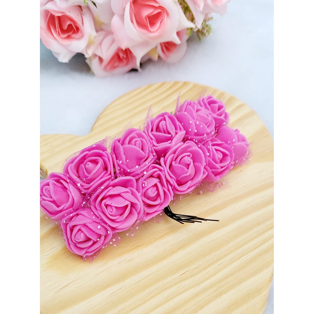 Mini Rosa De EVA Pink | Shopee Brasil