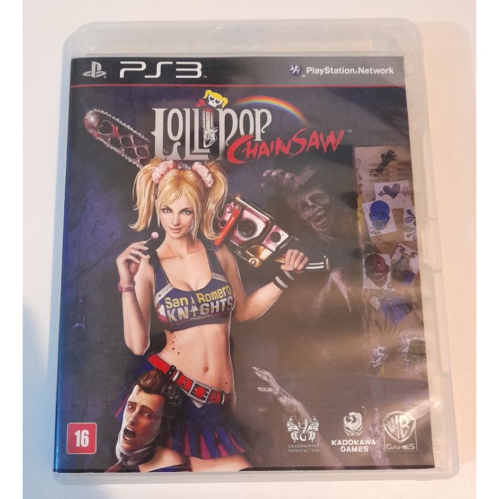 Lollipop Chainsaw - Jogo Original de PS3 (Raro)
