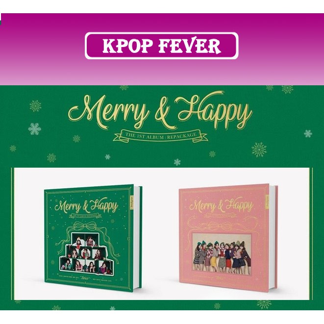 Twice - Merry & Happy | Shopee Brasil
