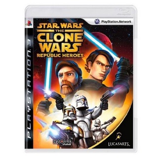 Star Wars The Clone Wars Republic Heroes PS3 Mídia Fisica