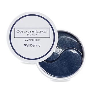 wellderma collagen impact sapphire eye mask 60ea em Oferta na Shopee