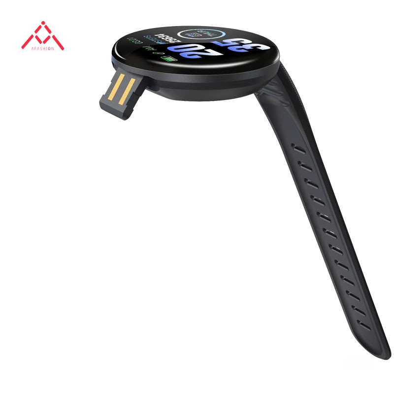 Smartwatch D18 com Esportivo IP65 à prova d'água IP65 rastreador de fitness para deficientes IP67 Android/iOS_voghion.com