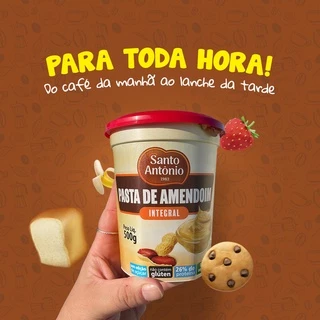Pasta de Amendoim Integral Santo Antônio - 500gr