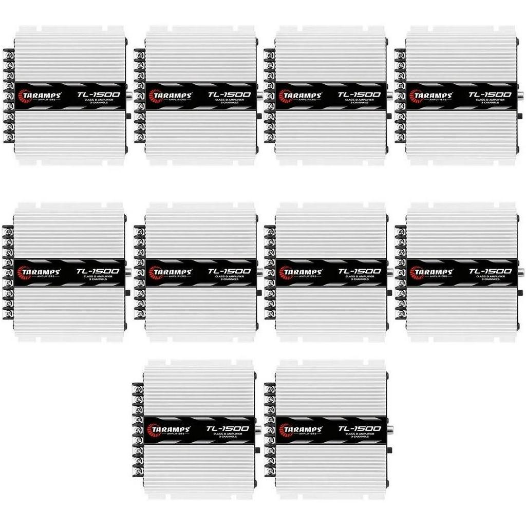 thumbnail interactive-video image 1 of Taramp's TL 1500 3-Channel Car Amplifier - 390W RMS Power, Bass Boost, Full Range Class D 1 of 6