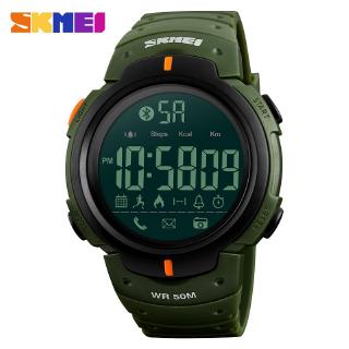 SKMEI Smartwatch Masculino Bluetooth à Prova d’Água com Notificação de Chamada Relógio Pedômetro Contador de Calorias