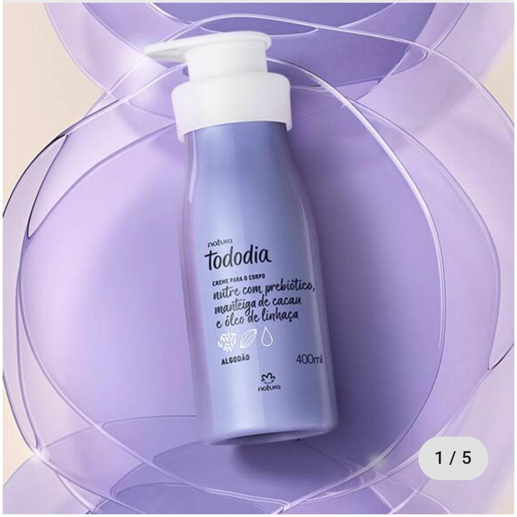 Hidratante Natura Algodao Corporal Todo Dia 400ml | Shopee Brasil