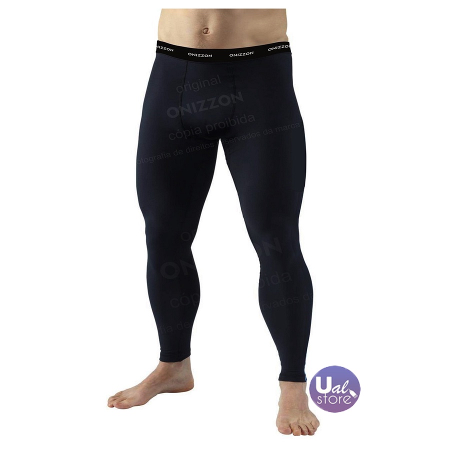 Calça legging masculina store preta