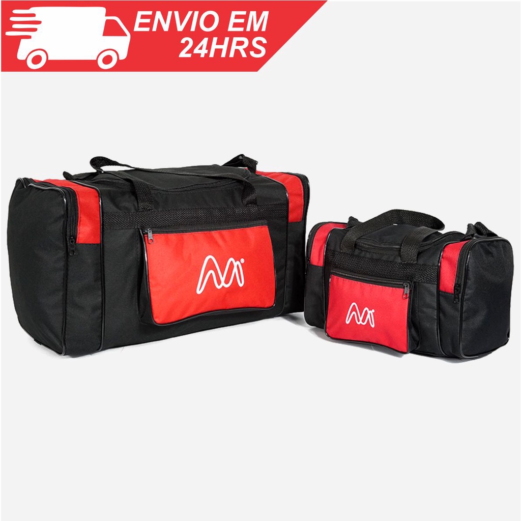 Malas Bolsas De Bordo e Viagem Tamanho G Mais Bolsa Pequena