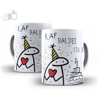 Caneca Xícara Personalizada Divertida Meme figurinha sticker bonecos palito  flork