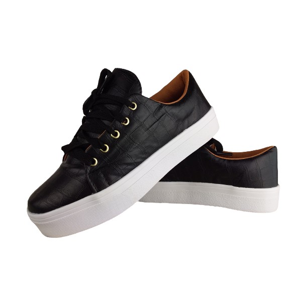 Tenis preto hot sale lindo