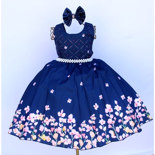 Vestido Hello Kitty Estampado Florido Kawaii Moda Japonesa, Roupa Infantil  para Bebê Hello Kitty Nunca Usado 85833894