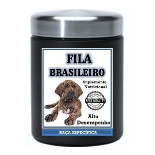 Adesivo de Carro Cachorro Raça Fila - Cor Azul - Melhor Adesivo