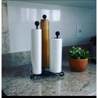 porta papel toalha 3 em 1 Paper Towel Holder