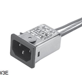 Filtro de Linha Plug Tomada Painel C14 10GENG3C-R 250V/10A IEC EMI RFI