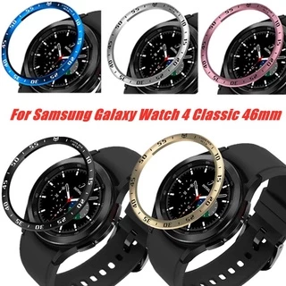 Samsung Galaxy Relógio Clássico 4 46mm Moldura De Aço Inoxidável Anel De Moldura Capa Protetora Para Galaxy Watch4 Clássico 42mm Caso