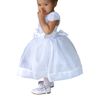 vestido infantil branco off para batizado festa daminha midi ano novo e vermelho natal escaline