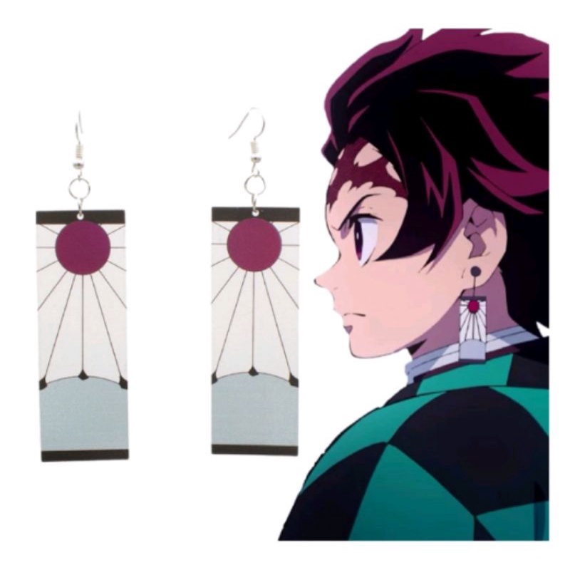 Brinco par Tanjiro anime Demon Slayer Kimetsu No Yaiba Kamado ...