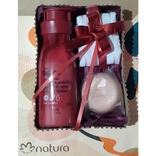 Creme Corporal Tododia e loção corporal+ Sabonete+ Toalhinha