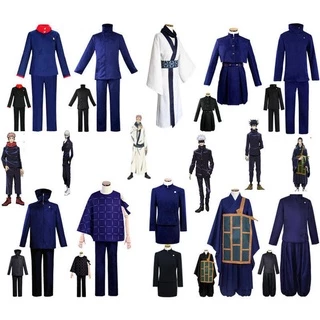[Wetrose] Jujutsu Kaisen Cosplay Conjunto De Uniformes Da Escola De Fantasias Itadori Yuji Fushiguro Megumi Kugisaki Nobara Gojo Satoru Zenin Maki Okkotsu Yuta Inumaki Geto Suguru
