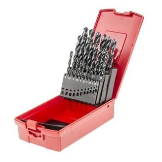 Jogo De Broca Aco Rapido 1.00 A 13.00mm C/ 25 Peças Htom