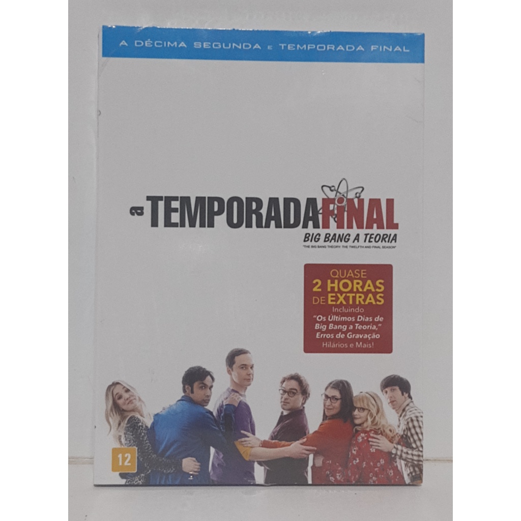 DVD The big bang theory 12 temporada (Lacrado) | Shopee Brasil
