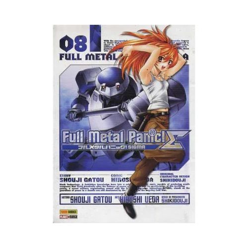 Full Metal Panic Sigma Mangá Shopee Brasil