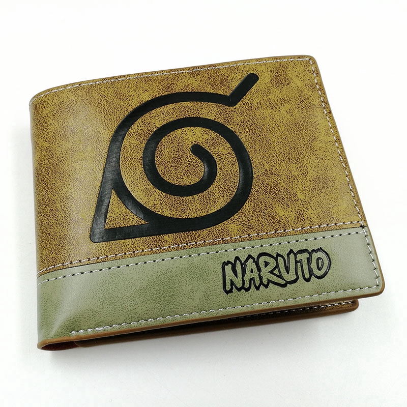 Anime Naruto Shippuden Konoha Carteira Curta Hatake Kakashi Bolsa Shopee Brasil