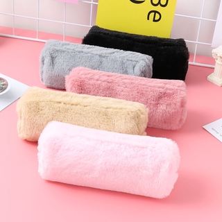 Estojo De Lápis De Pelúcia Kawaii Papelaria Criativo Escolas & Material De Escritório