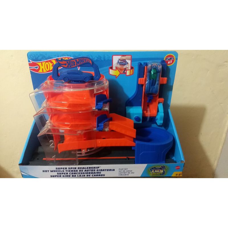 Pista para Carrinhos Hot Wheels  Lister - Pista Super Giro na