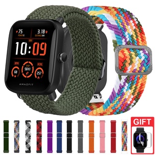 Correa de silicona para reloj Xiaomi amazfit GTS GTS2 2E Mini COLMI C60 C61  P28 P8