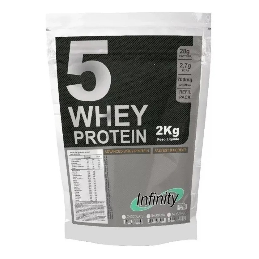 Whey 5w (contem Proteina Isolada) 2kg – BAUNILHA
