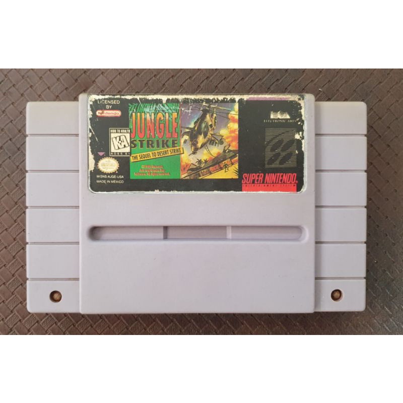 Jungle Strike Snes Super Nintendo | Shopee Brasil