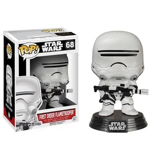 FUNKO POP STAR WARS FIRST ORDER FLAMETROOPER 68 NOVO ORIGINAL em Oferta na Shopee