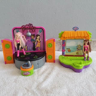 Veículo e Boneca - 2 em 1 - Polly Pocket - Jatinho Fabuloso - Mattel