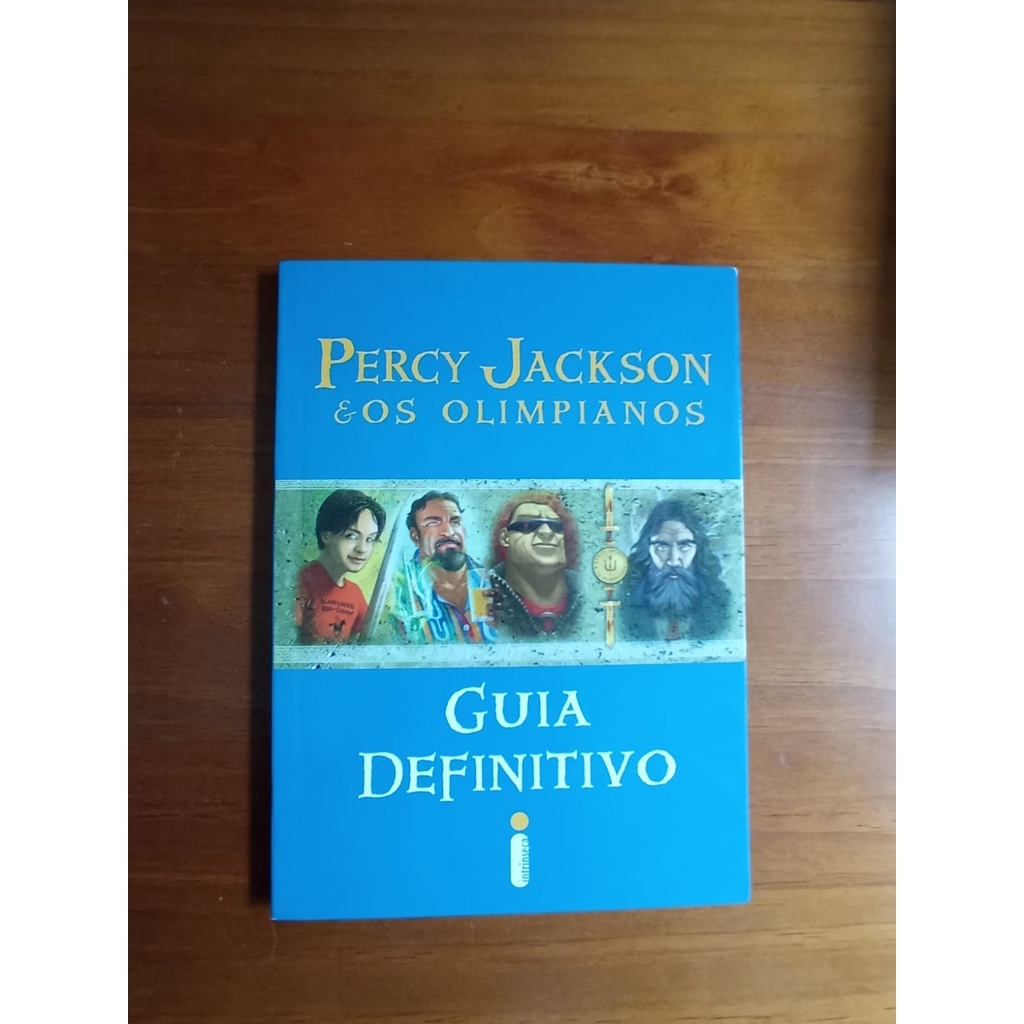 Livro Guia Definitivo Percy Jackson e