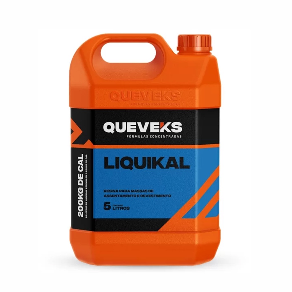 Cal Liquido Liquikal Queveks 5 litros de Liquikal Substitui 1000kg De ...