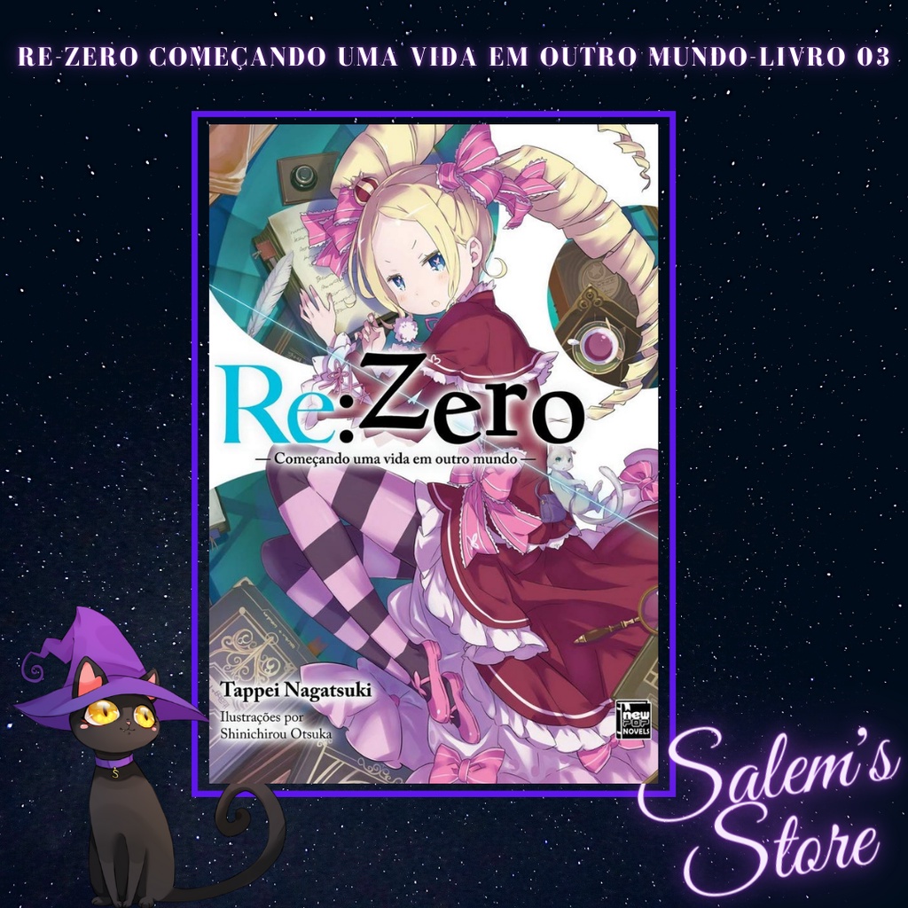 Mangá - Re: Zero Capitulo 3 - 03 - Novo/Lacrado